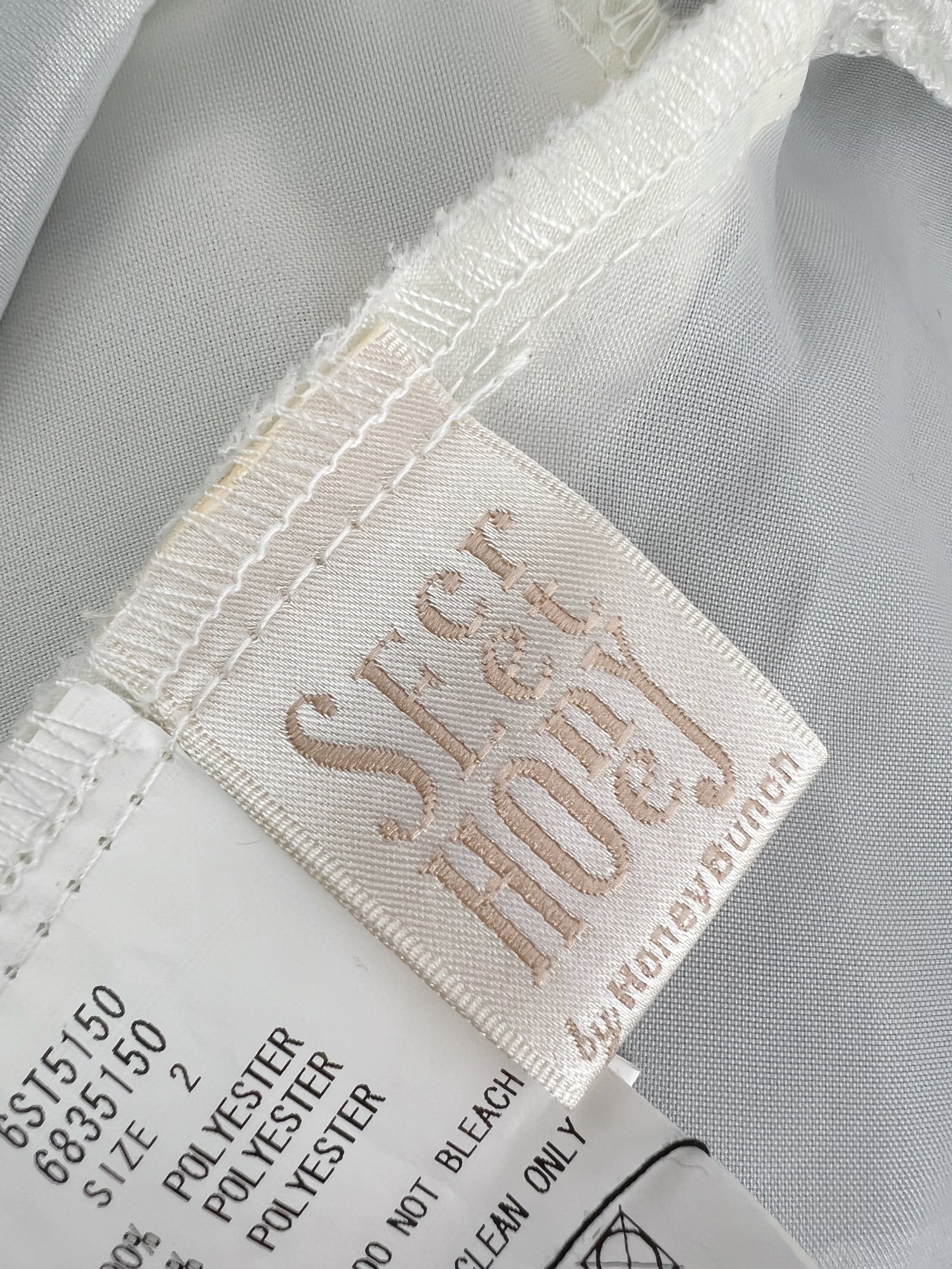 Secret Honey Heart Front Striped Jumper Skirt (Navy)