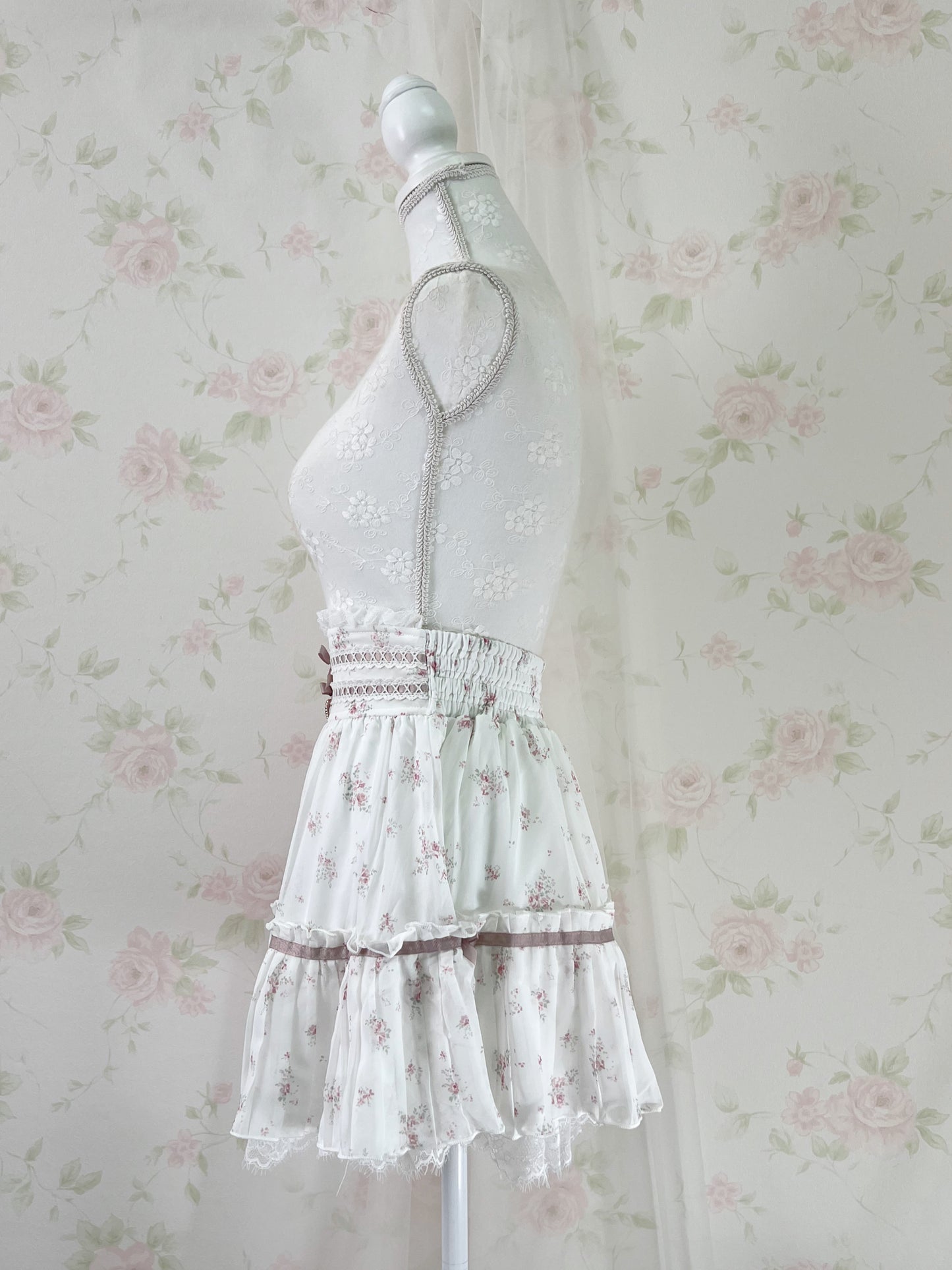 LIZ LISA Petite Floral Himekaji Tunic&Sukapan Set Up