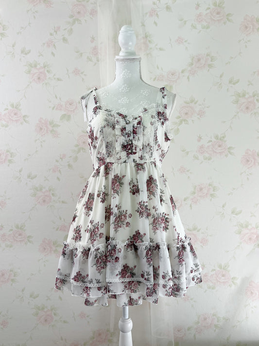 axes femme Floral Tunic Top (White)
