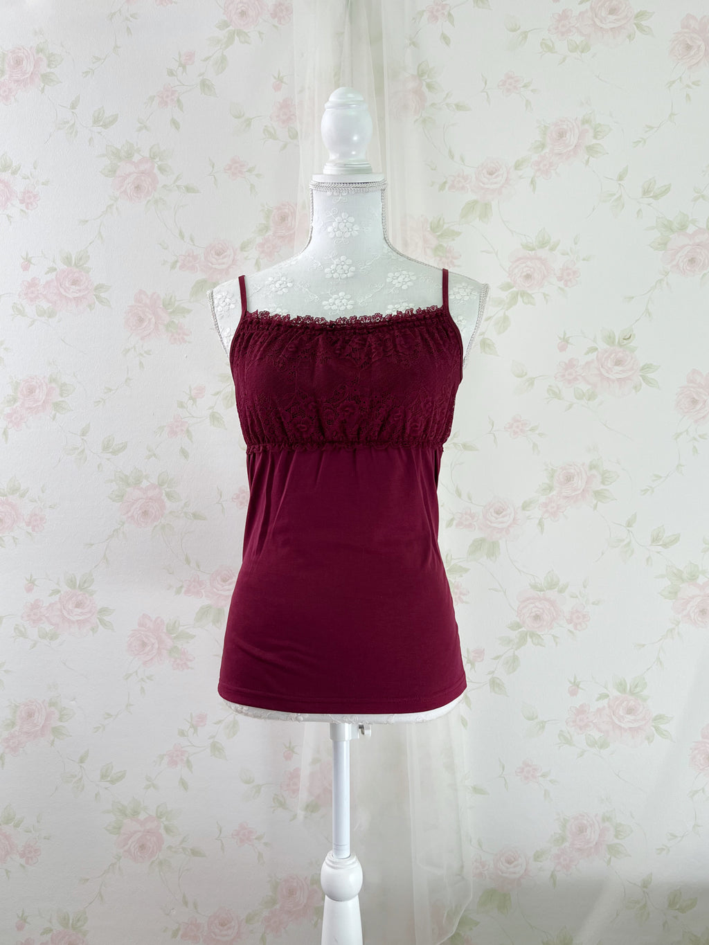 Honeys Lace Camisole (Red)