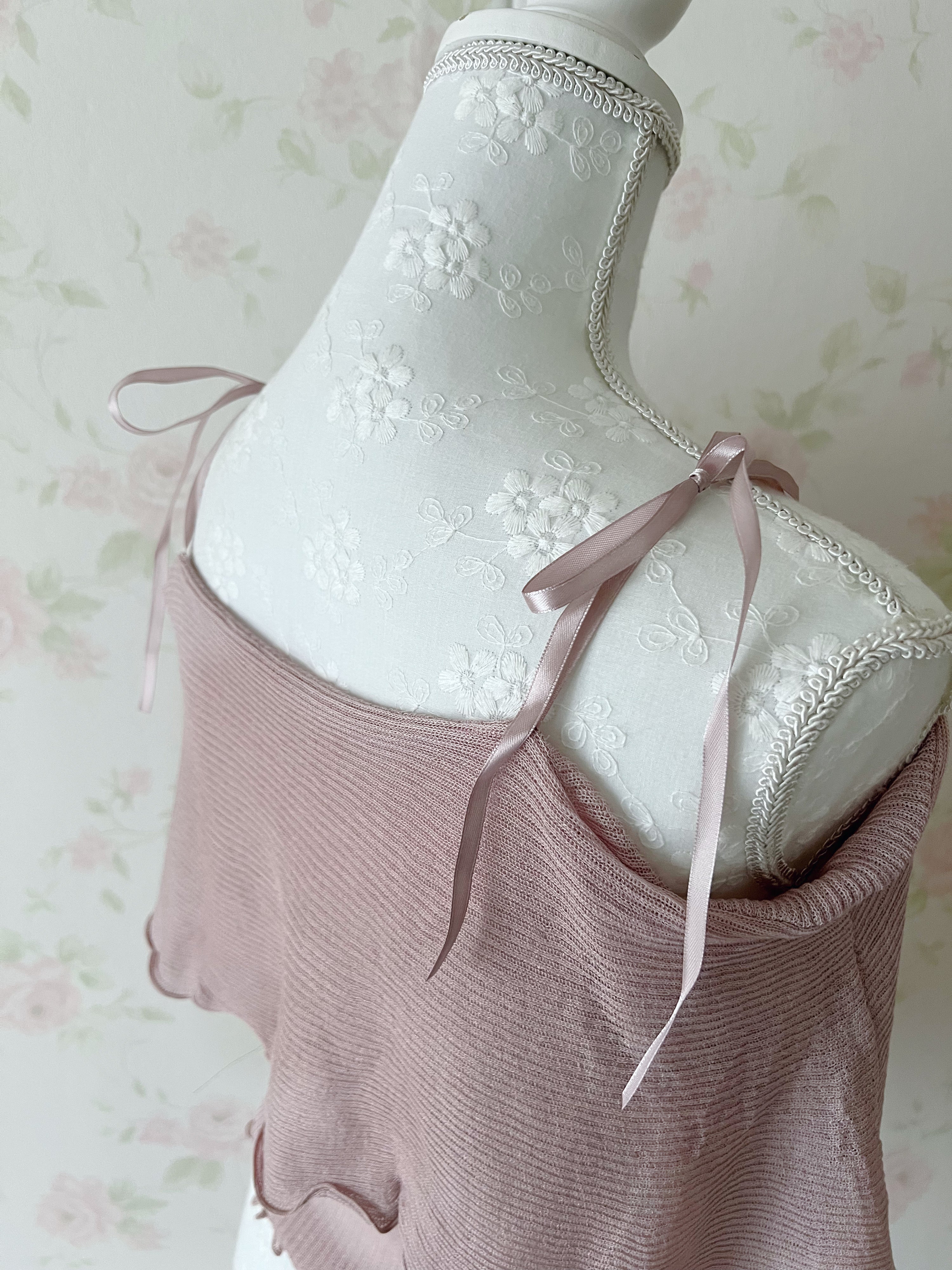 Mellow Off Shoulder Top (Pink)
