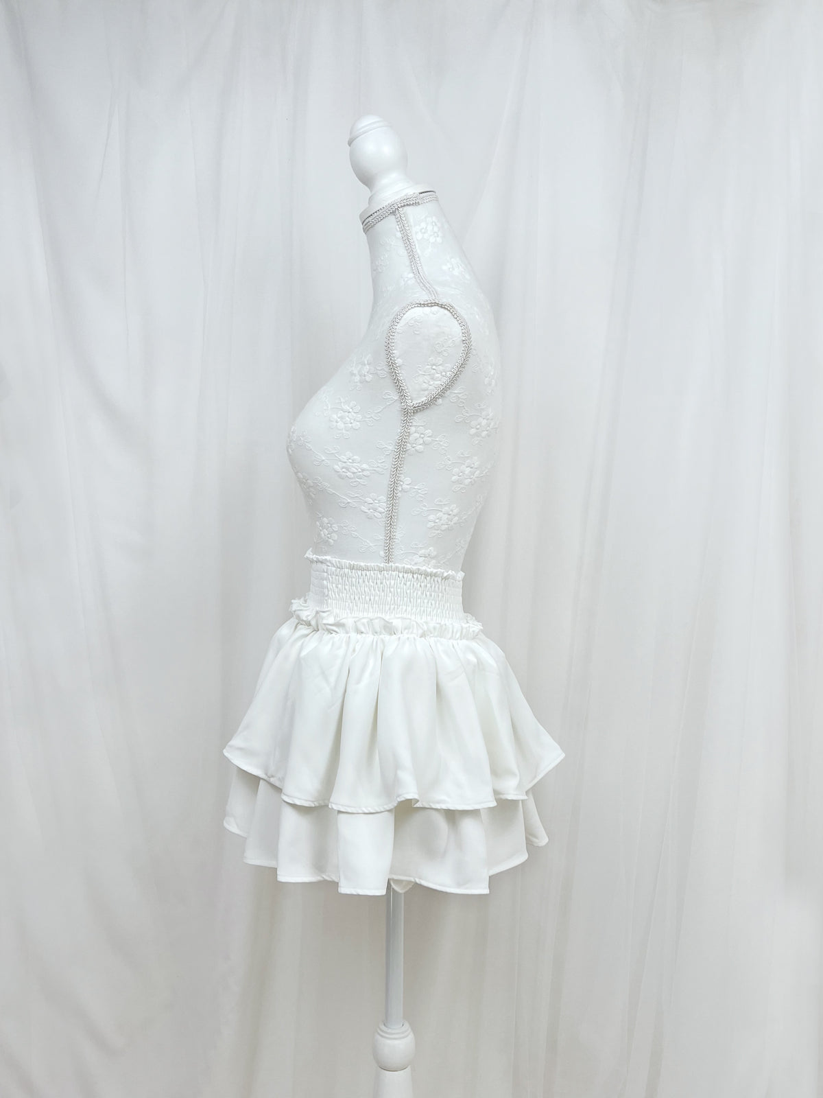 Tiered Mini Sukapan (white)