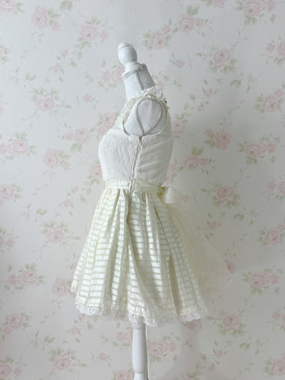 LIZ LISA Eco Fur Tulle Winter Princess Dress