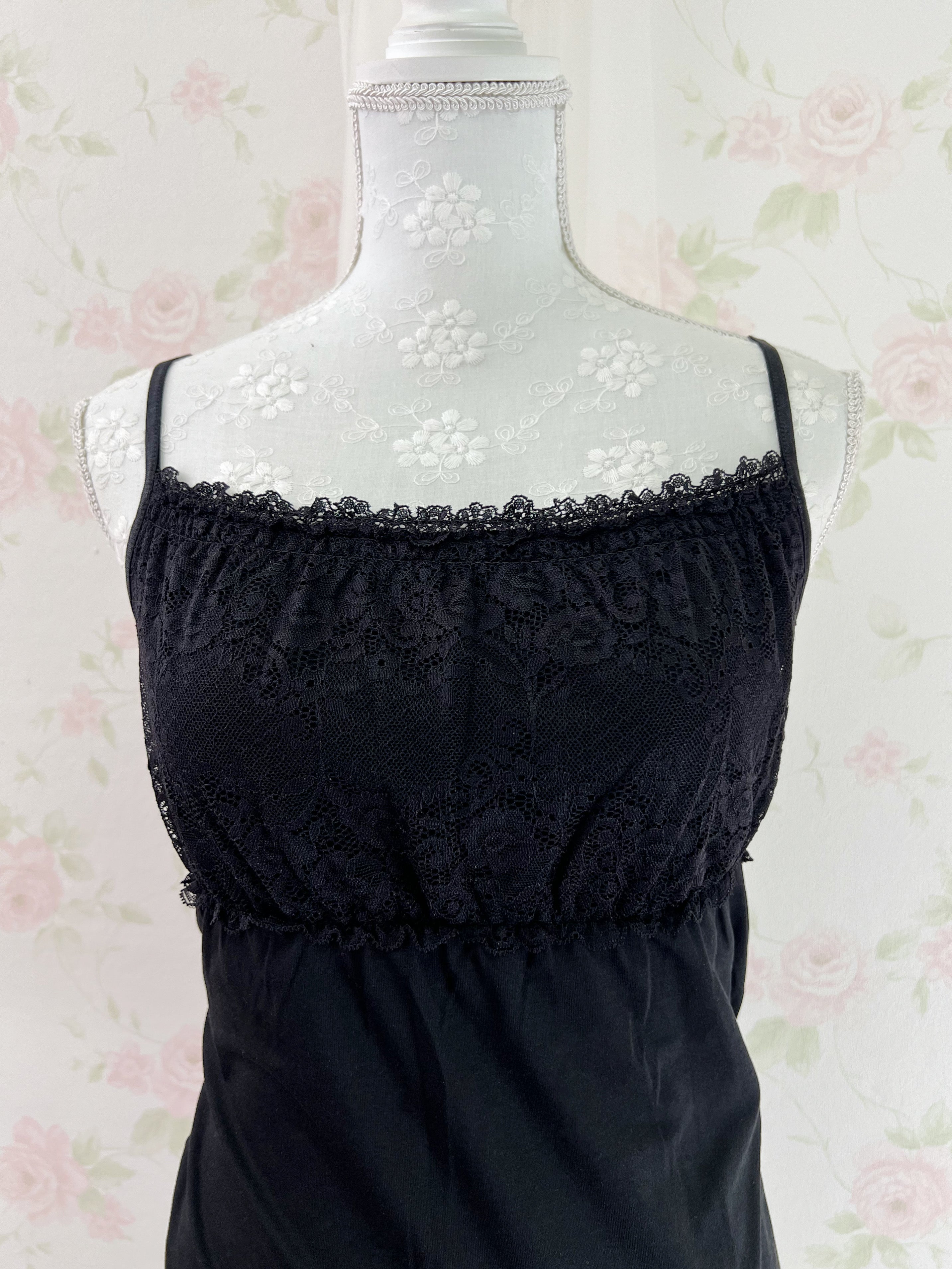 Honeys Lace Camisole (Black)