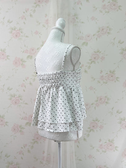 GRL Polka Dot Flare Camisole