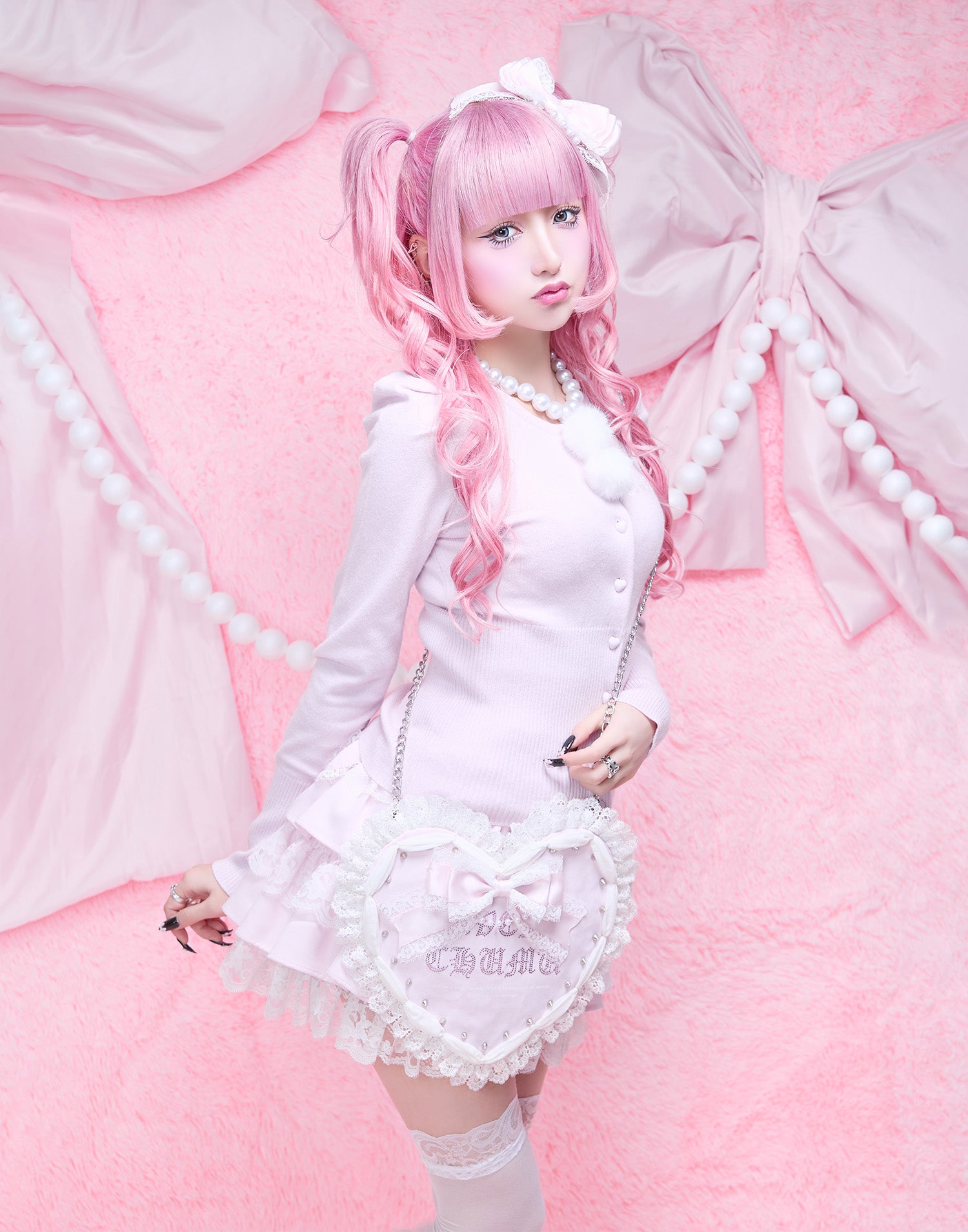 AVENCHUMU Eat Me Drink Me knit cardigan