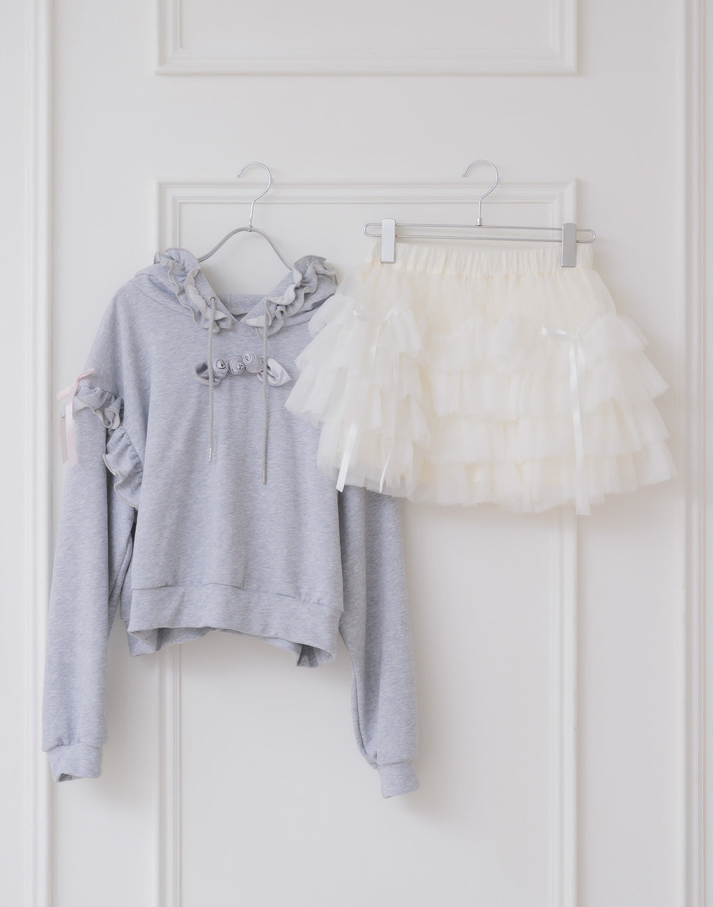 Lolime rose motif hoodie