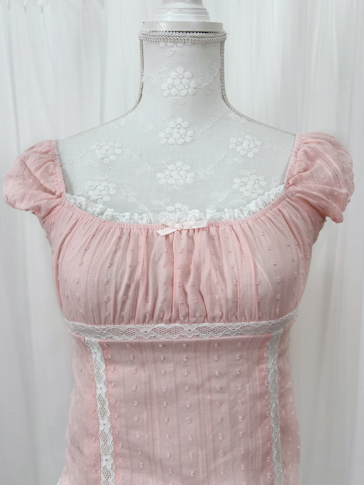 1998beforethedawn Cynthia Top(Peach Pink)