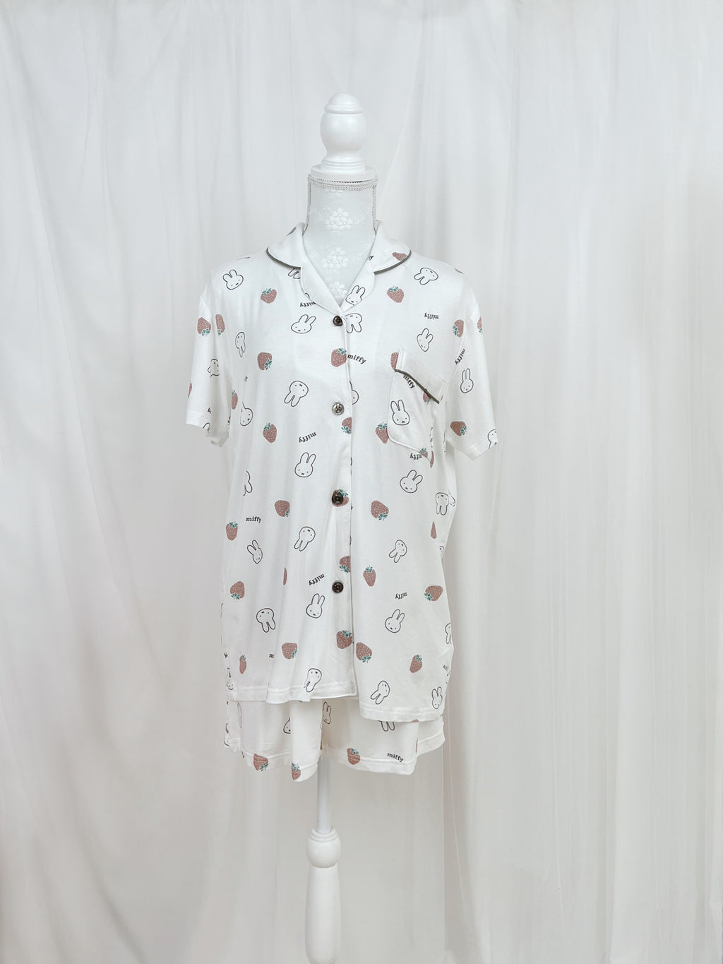 miffy strawberry Pajama Set