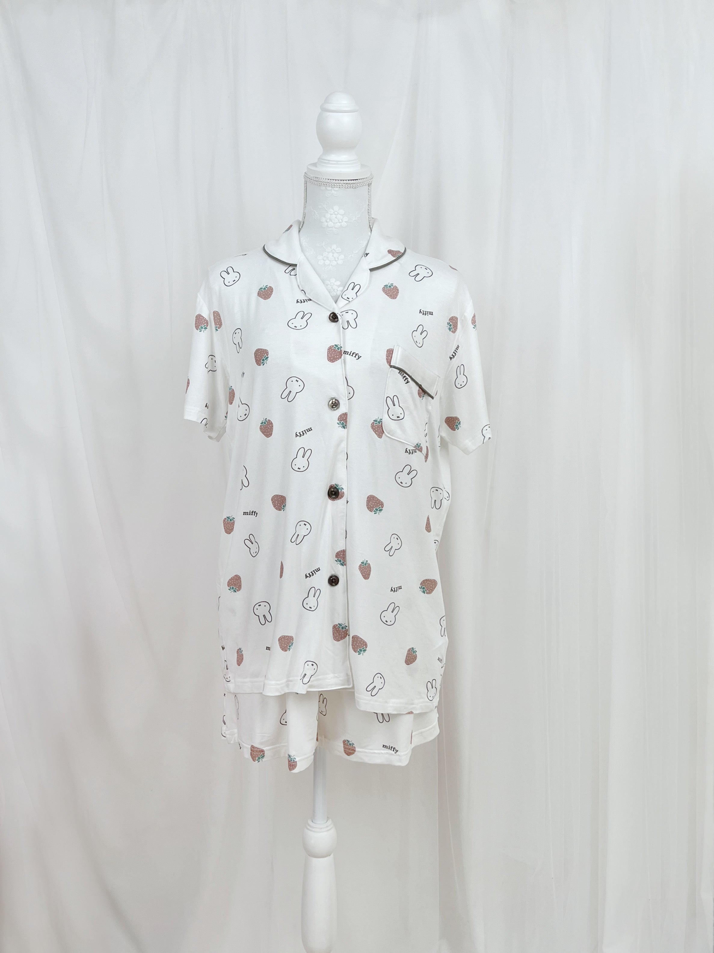 miffy strawberry Pajama Set