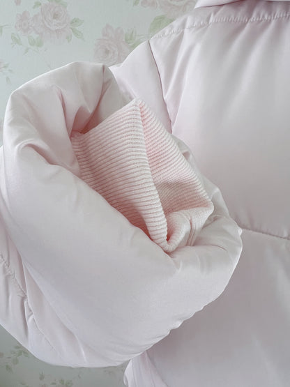 NICE CLAUP Puffer Jacket (Baby Pink)