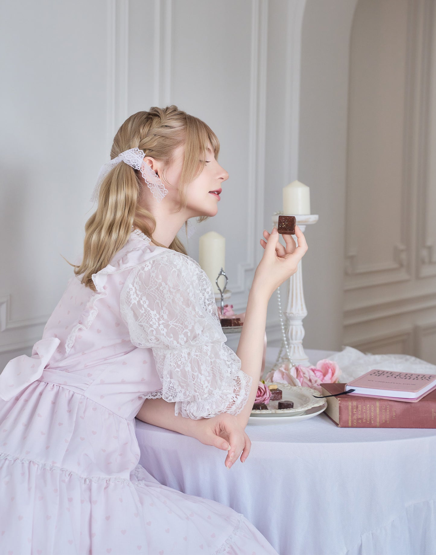 mellfy memory Chocolate de Love Letter Dress