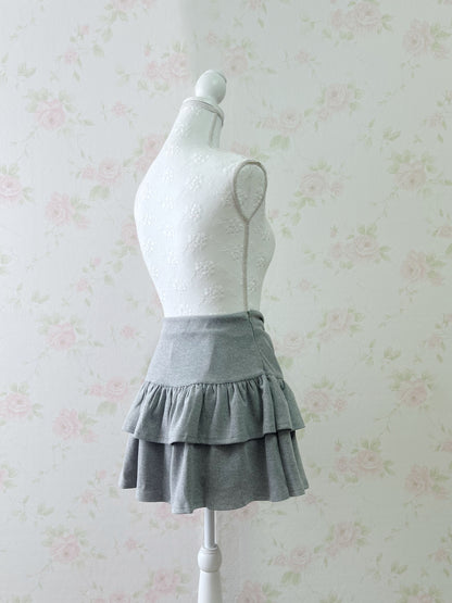 GRL Side Strings Hoodie Skirt Set