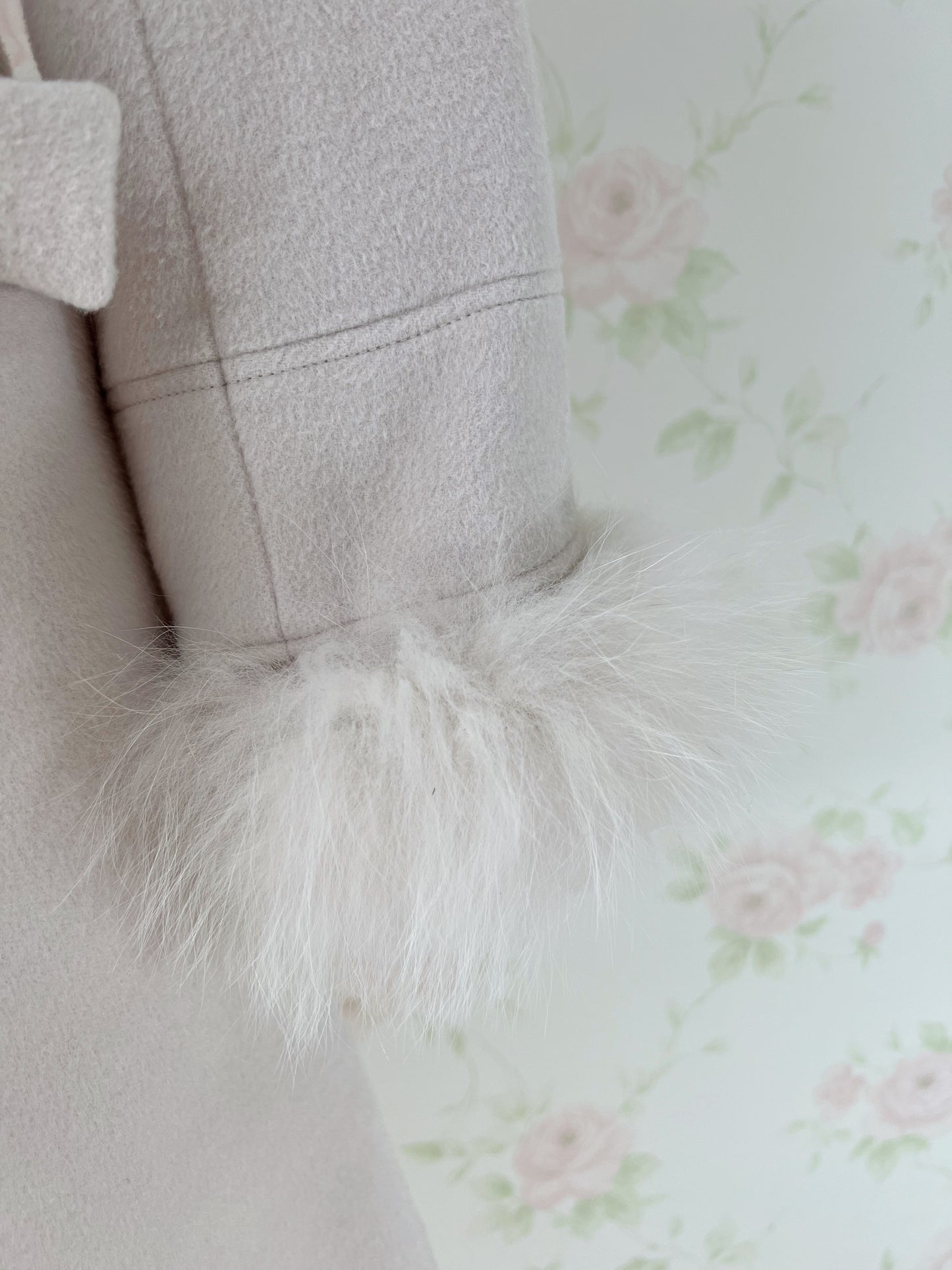 LODISPOTTO Side Ribbon Girly Wool Coat