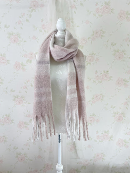 INGNI Checked Scarf (Pink)