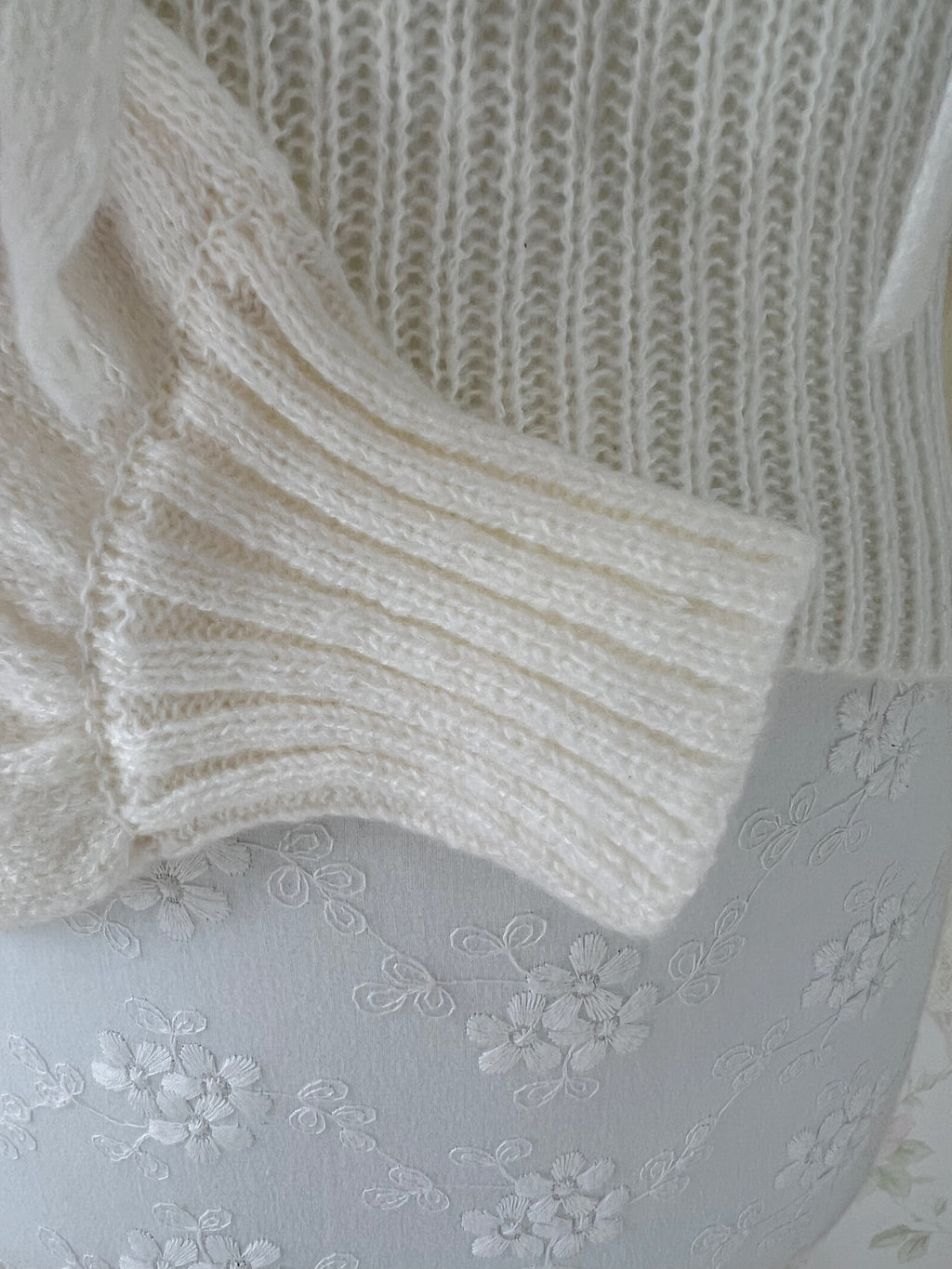 Camisole Cardigan Set (Ivory)