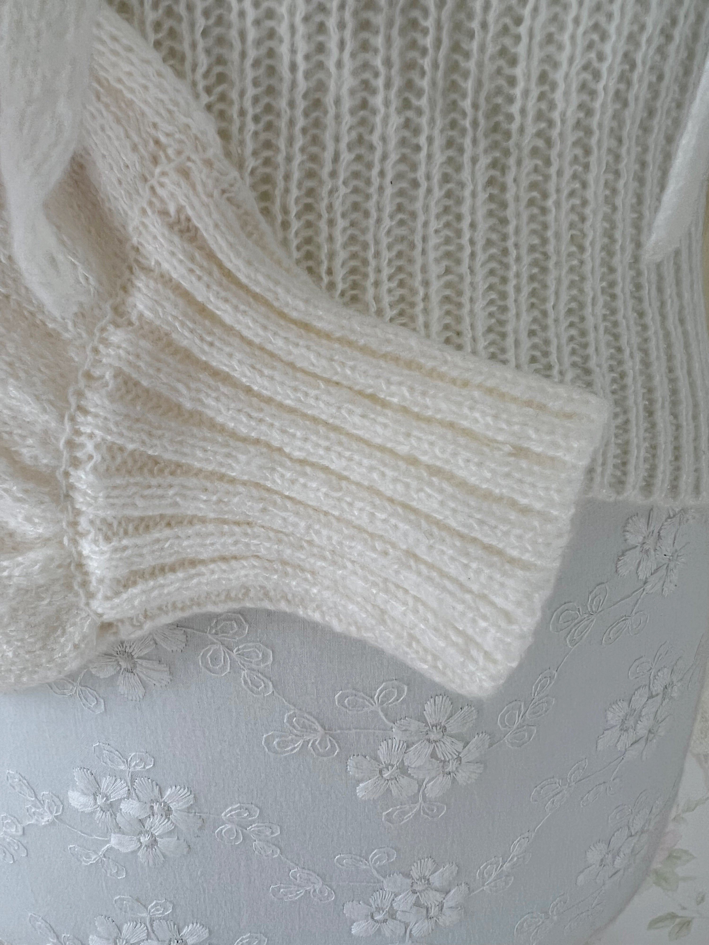 Camisole Cardigan Set (Ivory)