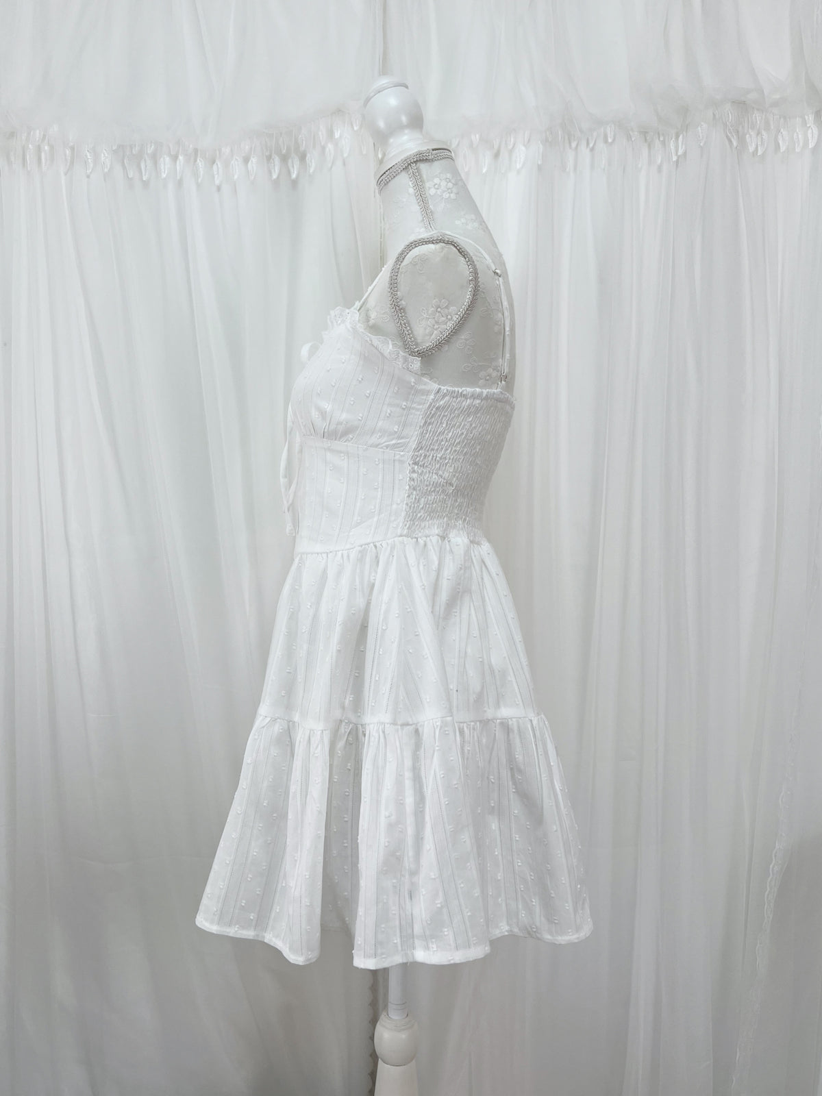 Cotton Angel Dress (White)