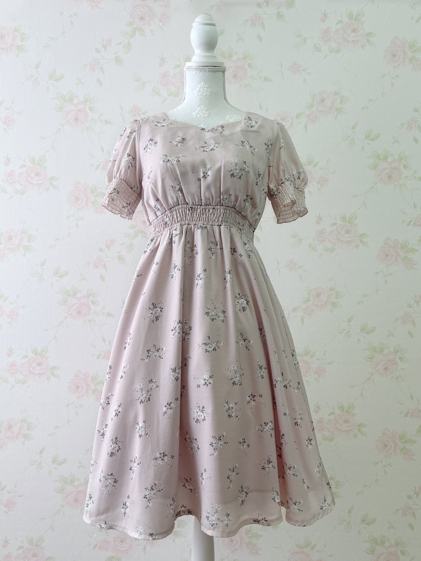 evelyn Innocent Floral Long Dress