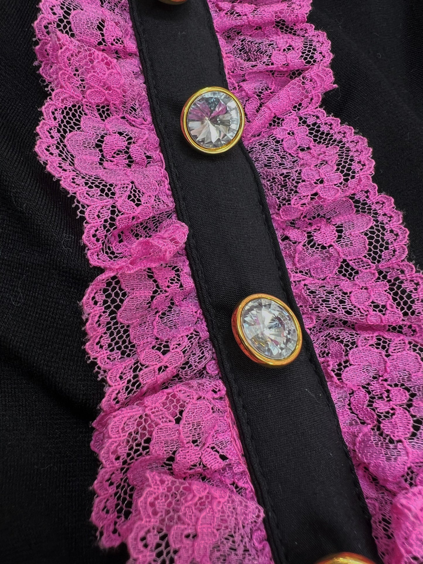 MA*RS Crystal Button Gyaru Tight Skirt