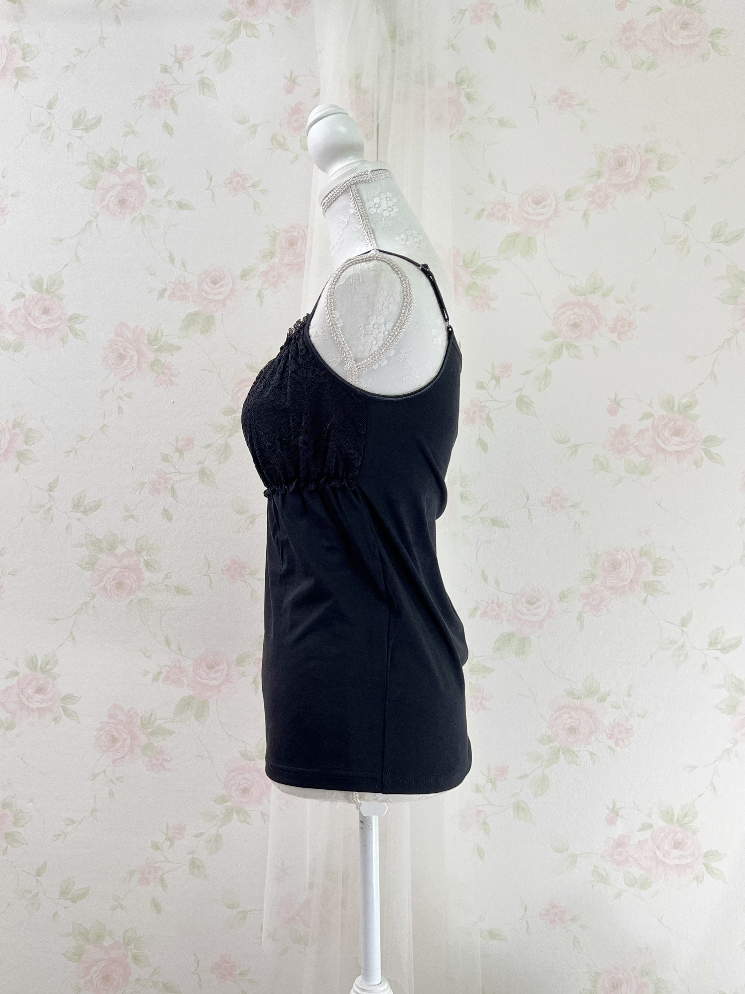 Honeys Lace Camisole (Black)