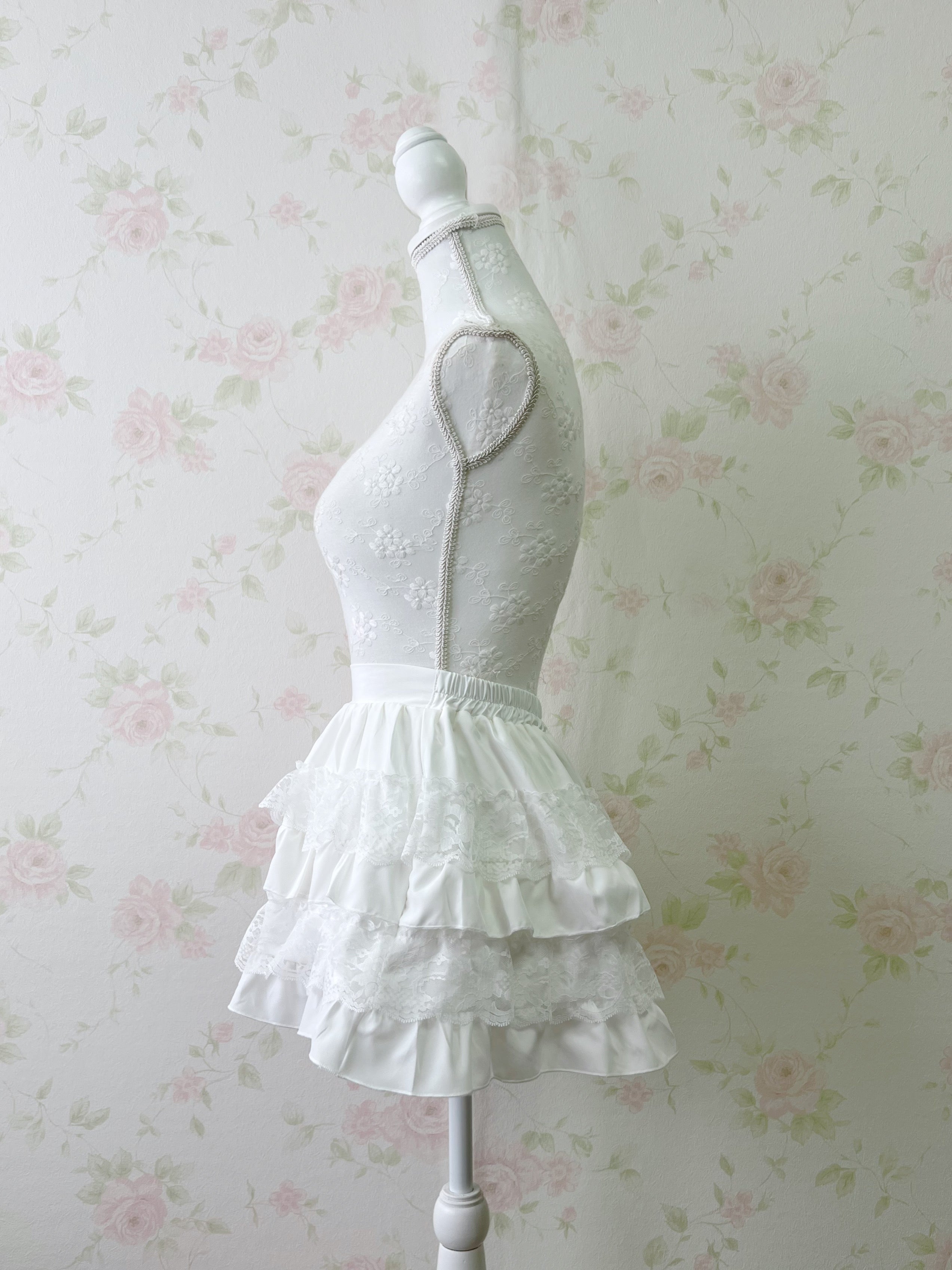 Layered Shoujo Sukapan (White)