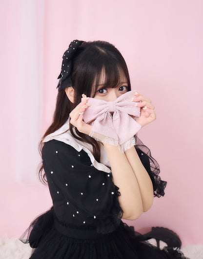 mellfy memory Eternity girly pearl ribbon