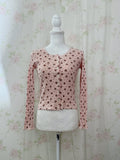 L’EST ROSE Petite Rose Cotton Cardigan