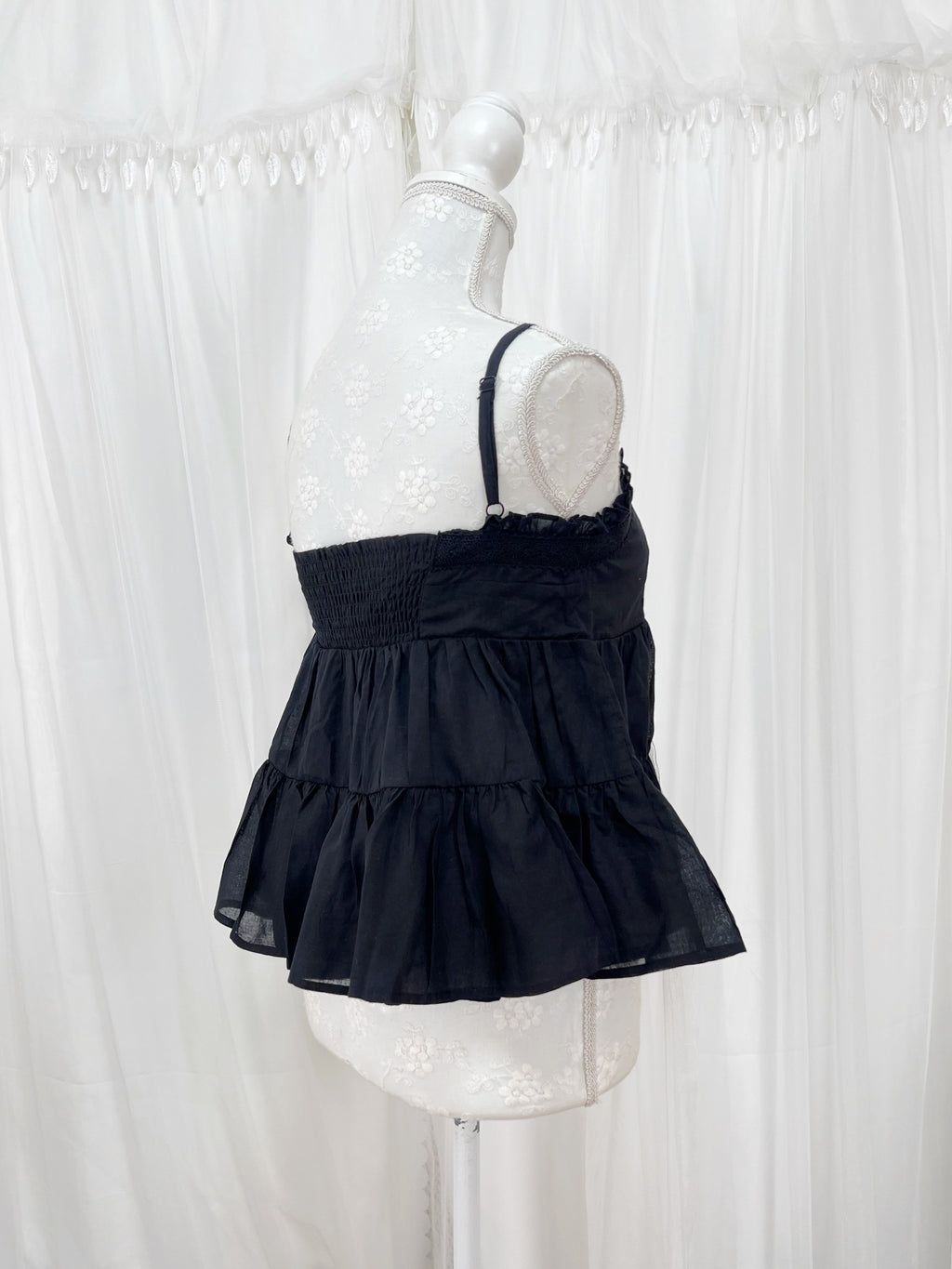 Flare Dolly Camisole (Black)