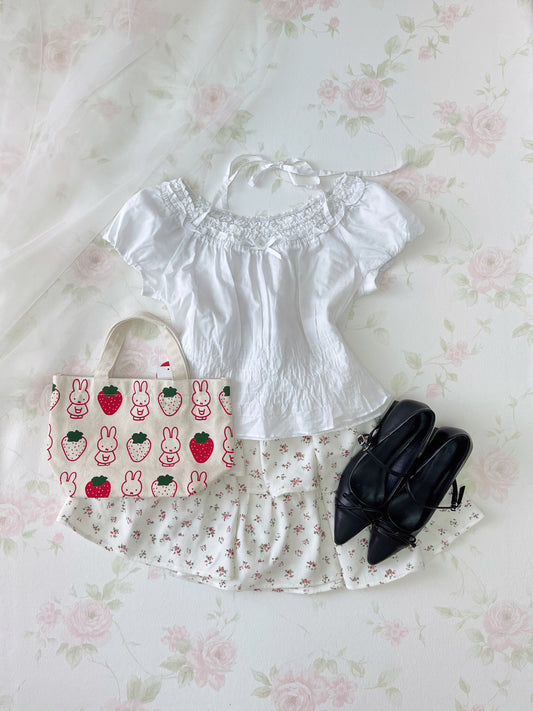 Secret Honey Halter Neck Blouse