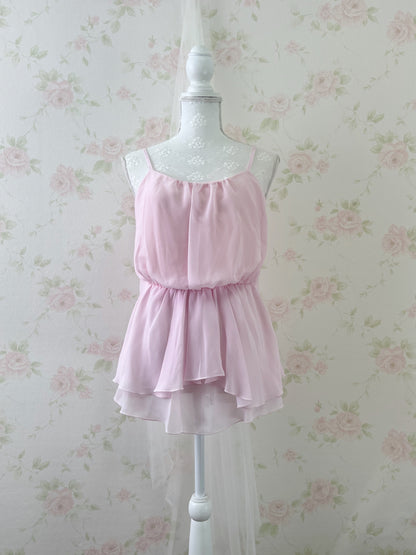rienda Chiffon Camisole (Pink)