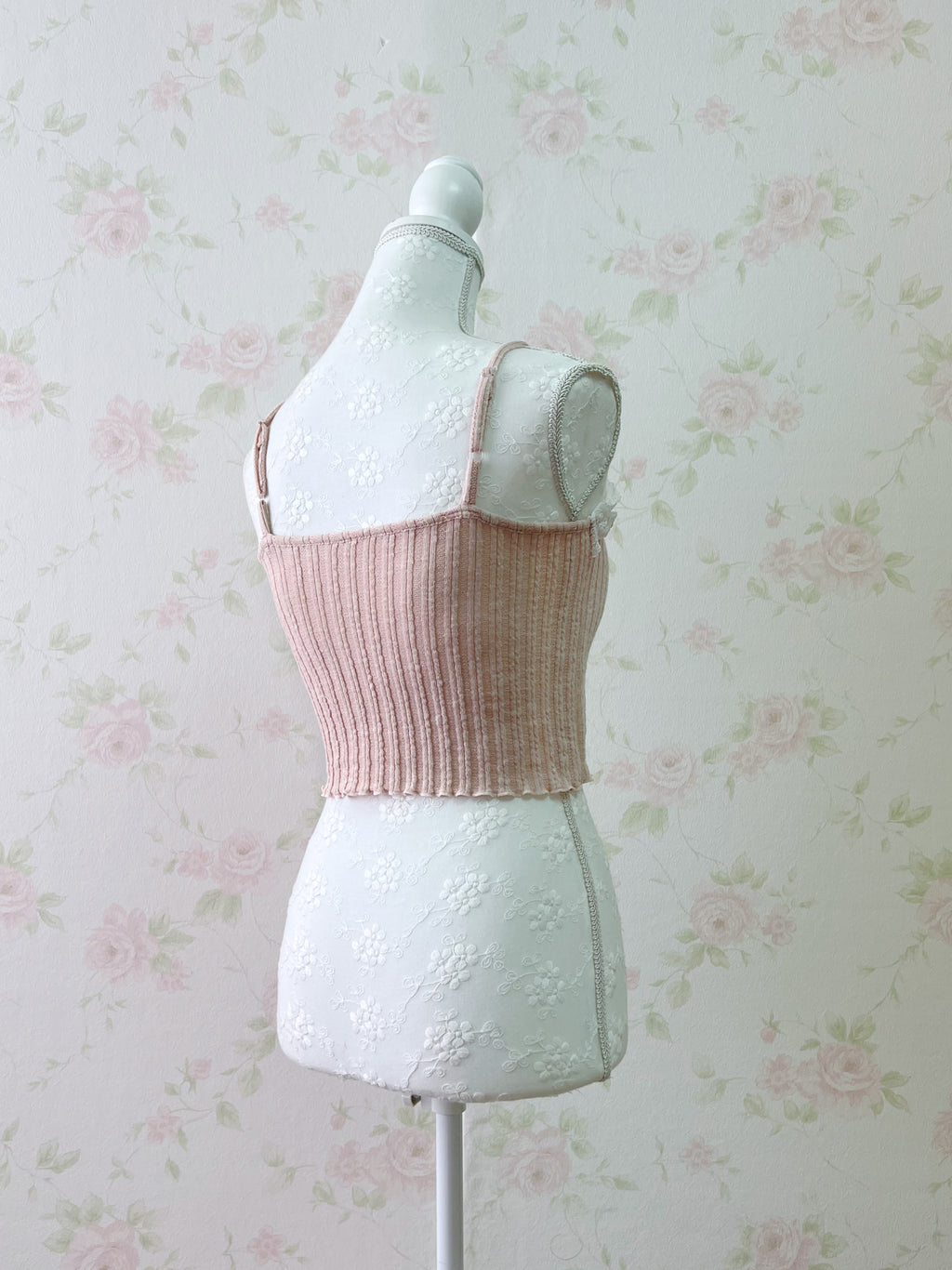 Shoujo Camisole Set Cardigan (Pink)