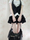 Layered Shoujo Sukapan (Black)