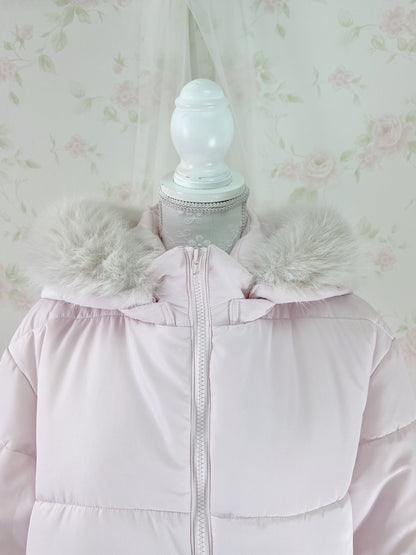 NICE CLAUP Puffer Jacket (Baby Pink)