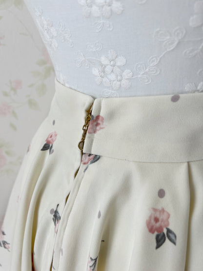 mille fille closet by LODISPOTTO Dot Rose Skirt