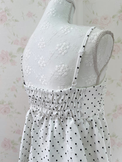 GRL Polka Dot Flare Camisole