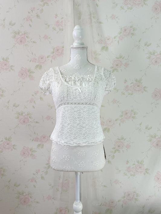 GRL Lacy Shoujo T-Shirt (White)