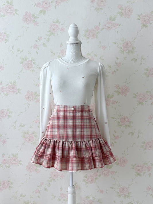 Heart Embroidery Top