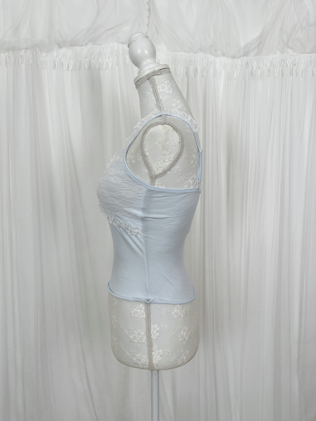 (Pre-order)Vintage Angel Blue Poppy Dress & Cami Set