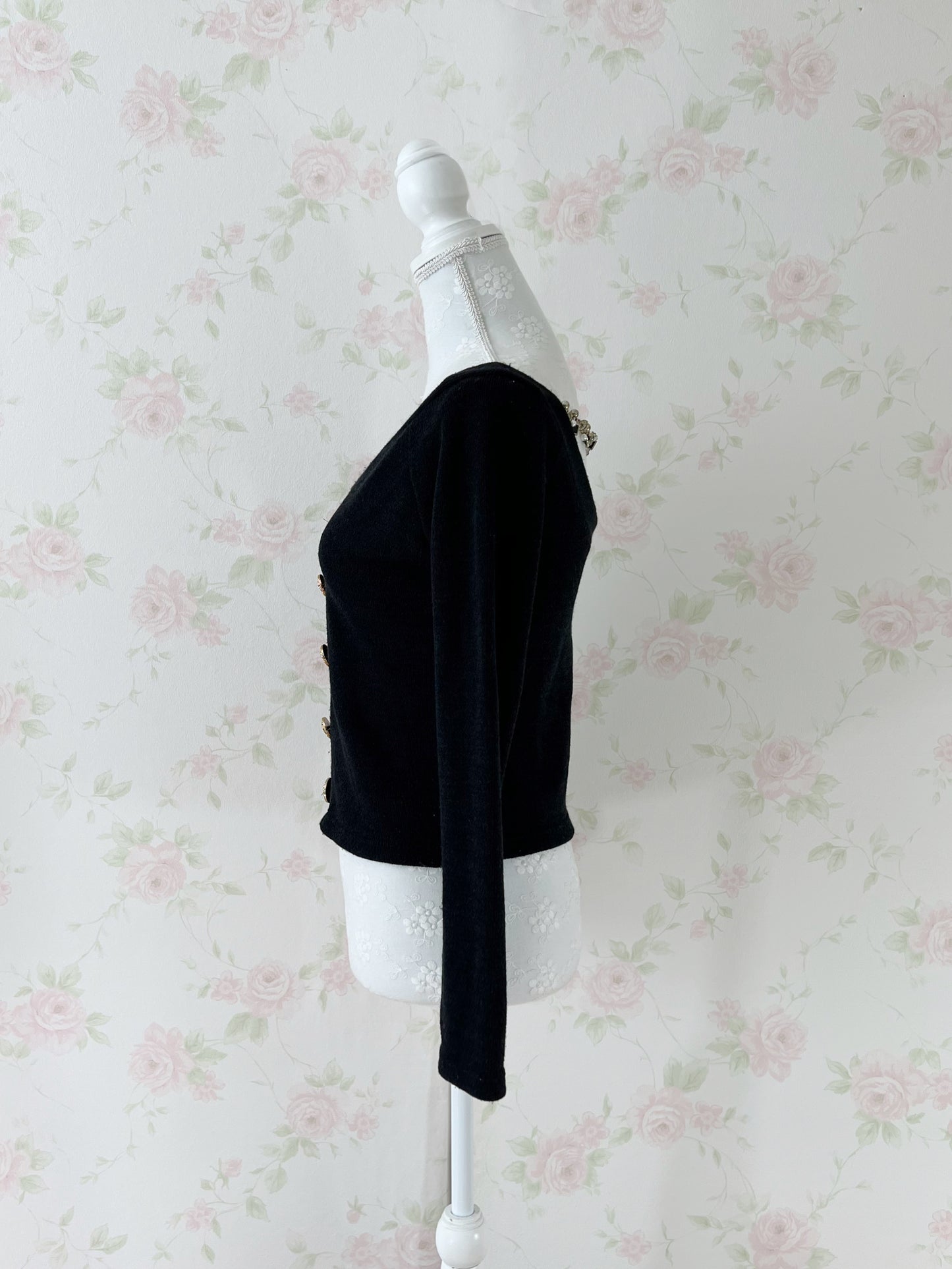 d.i.a Back Chain V Neck Top