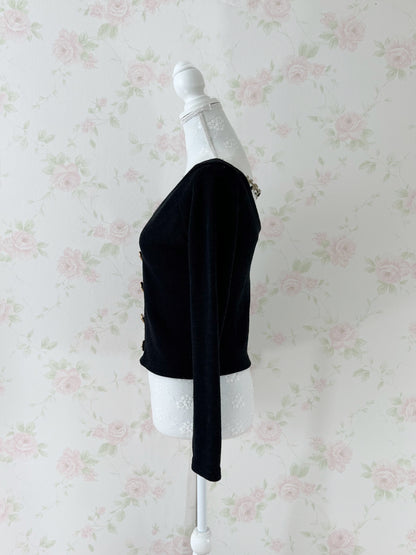 d.i.a Back Chain V Neck Top