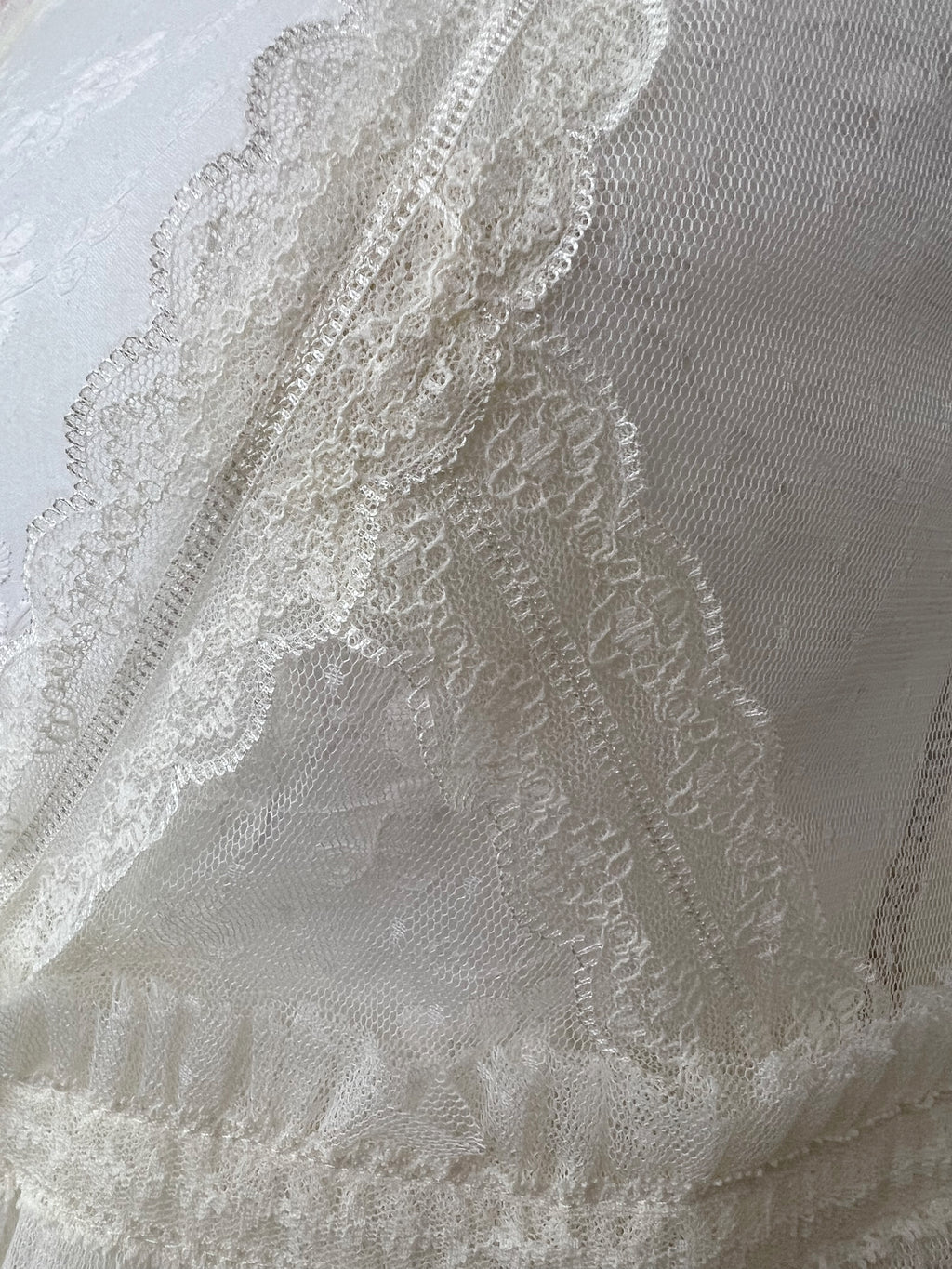 axes femme Princess Tulle Long Gillet (Ivory)