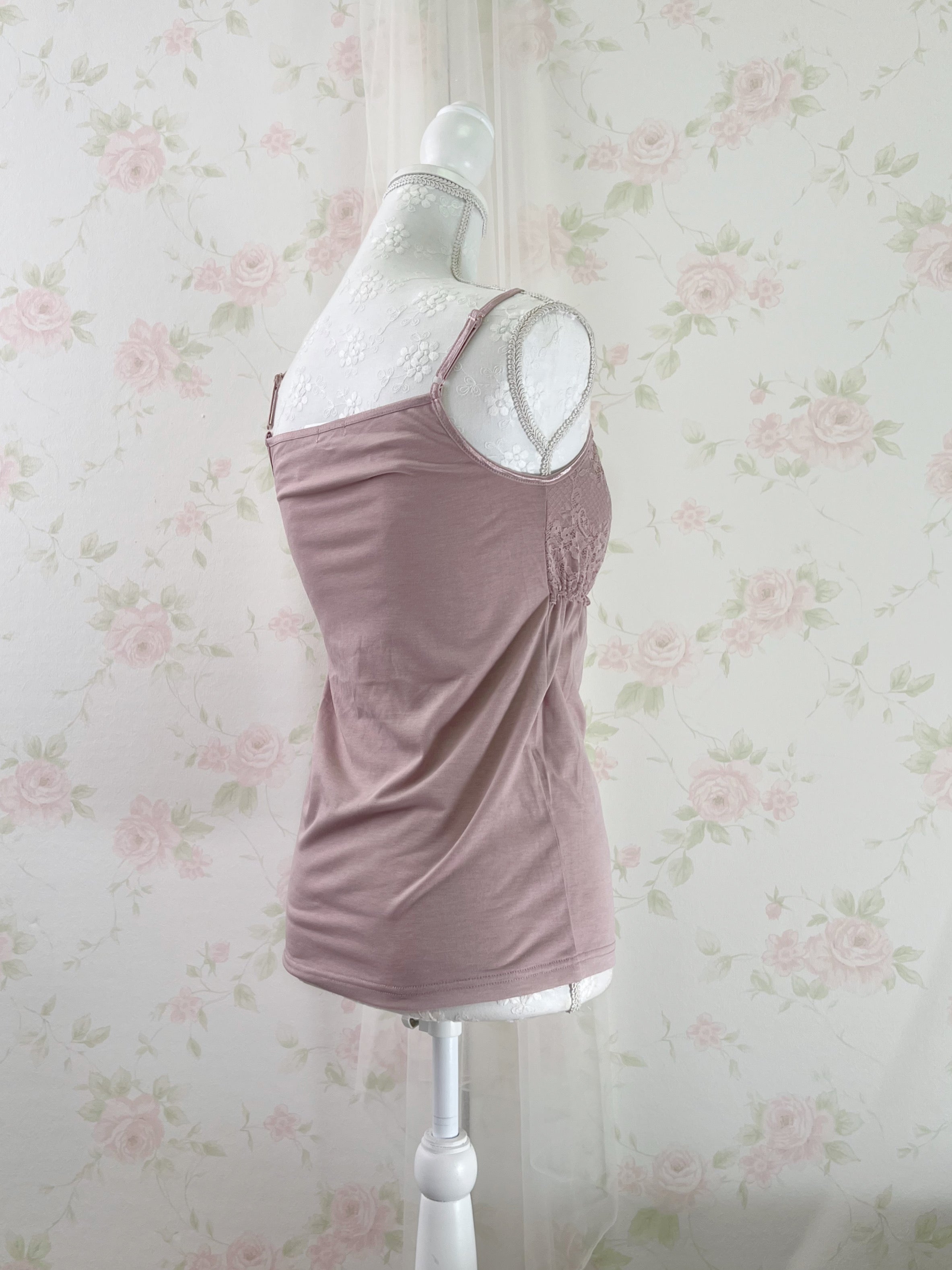 Honeys Lace Camisole (Pink)