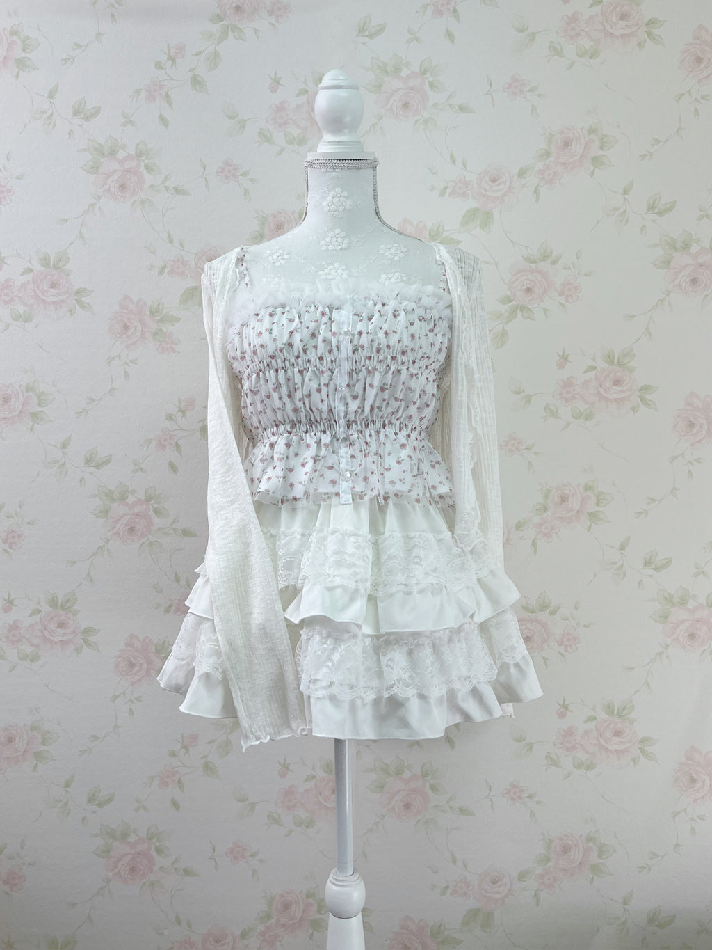 Layered Shoujo Sukapan (White)