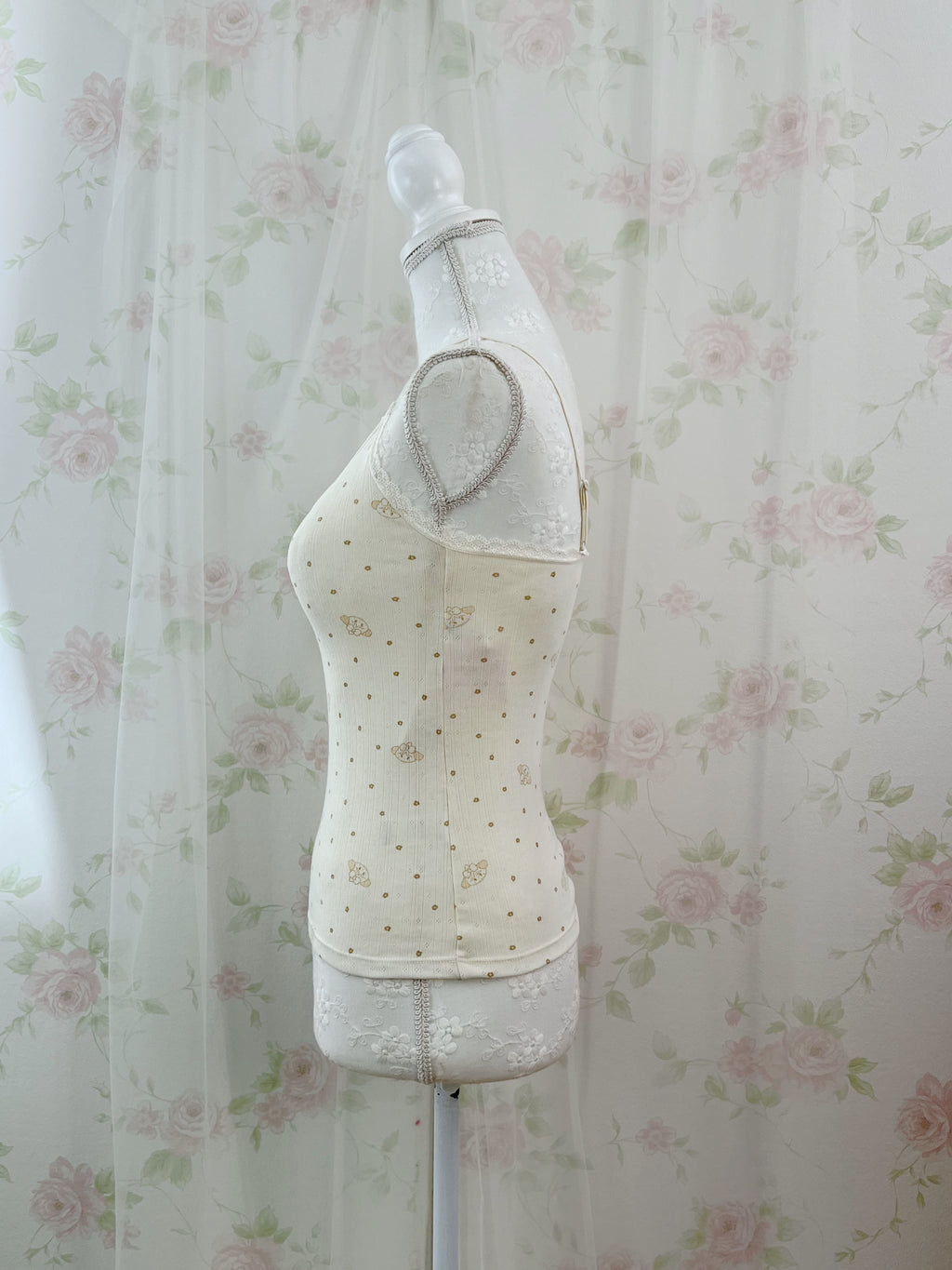 mikko Lil ala mode Cotton Blend Camisole (Yellow)