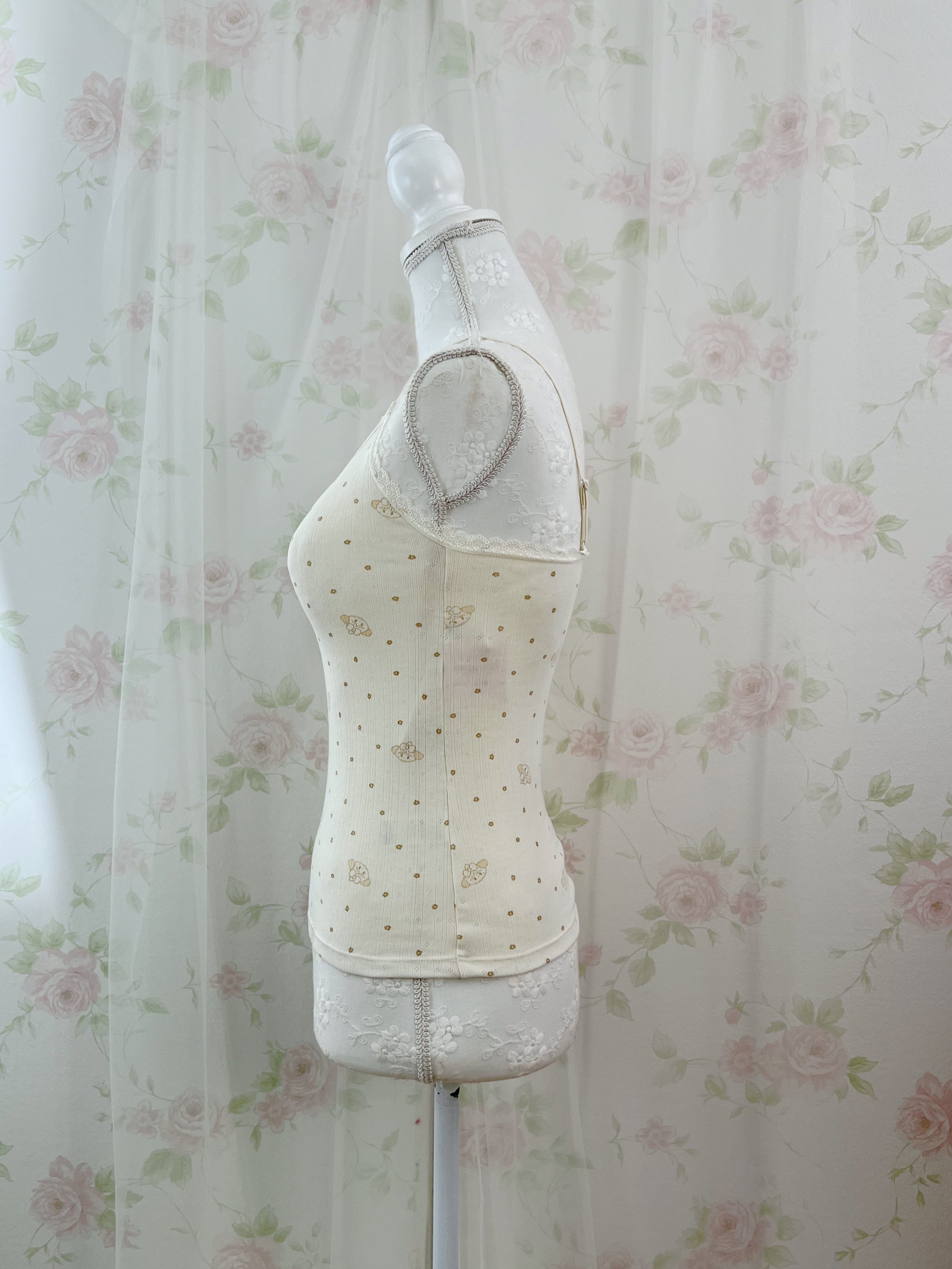 mikko Lil ala mode Cotton Blend Camisole (Yellow)