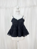 Flare Dolly Camisole (Black)