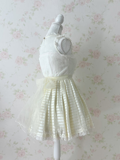 LIZ LISA Eco Fur Tulle Winter Princess Dress