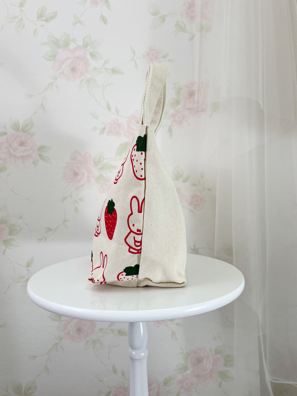 miffy Strawberry Cotton Hand  Bag