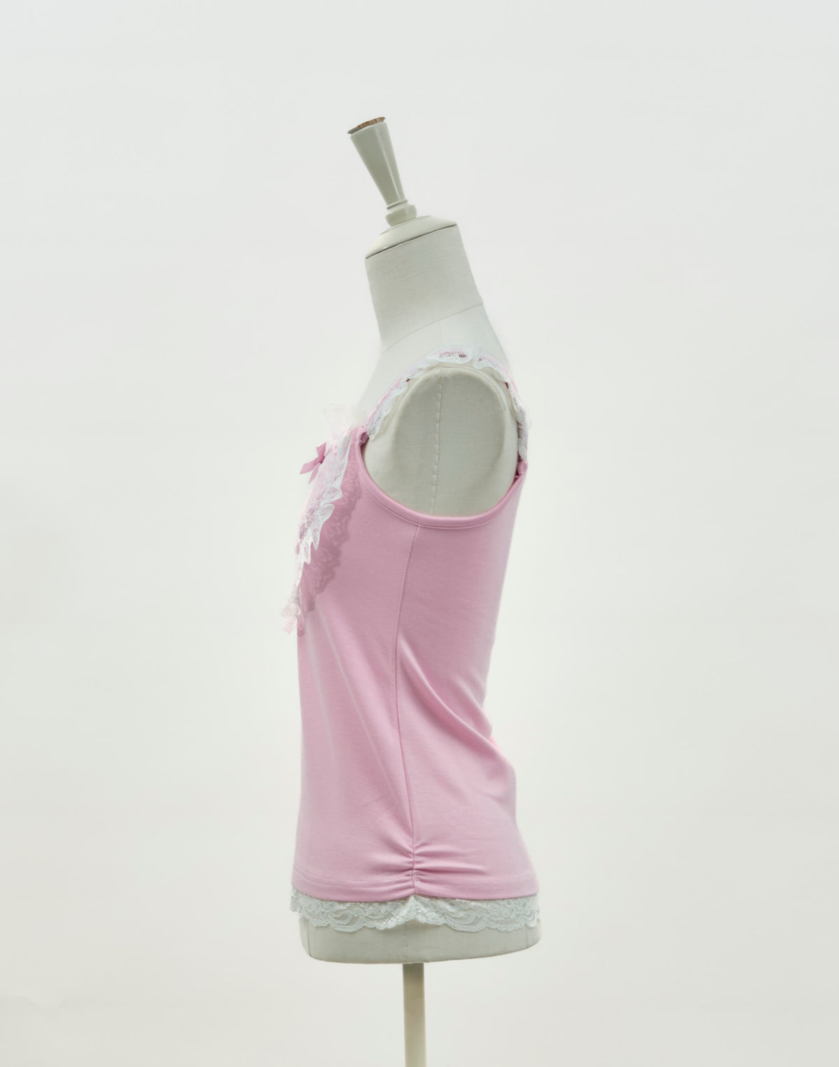 AVENCHUMU Lacy heart camisole ＆cardigan ensemble
